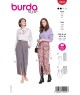 Patron Burda Style n°5604 - Jupe Midi Femme Tailles 36-46