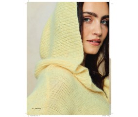 Catalogue Phildar n°280 Femme Tricot Automne/Hiver 2026-2027 - pull jaune pâle