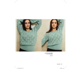 Catalogue Phildar n°280 Femme Tricot Automne/Hiver 2026-2027 - gilet long rose ajouré