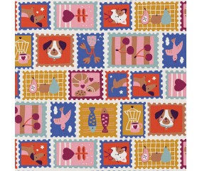 Tissu coton enfant patchwork