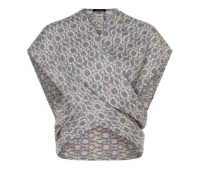 Patron Burda Easy n°5593 – Pull Cache-Cœur & Débardeur Femme Tailles 34-44 - vue 2 du modèle