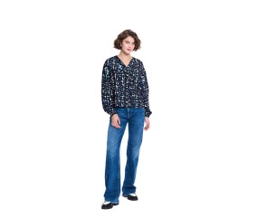 Patron Burda Style n°5597 – Blouse à Empiècement Femme Tailles 36-48 - vue 4 du modèle