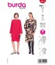 Patron Burda Style n°5614 - Robe Manches Froncées Femme Tailles 36-48