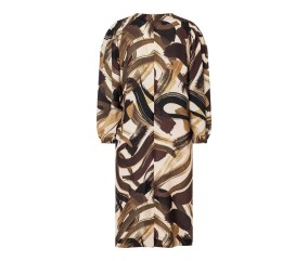 Patron Burda Style n°5614 – Robe Manches Froncées Femme Tailles 36-48 - vue 3 du modèle
