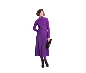 Patron Burda Style n°5616 – Robe & Haut Drapés Jersey Femme Tailles 34-44 - vue 1 du modèle