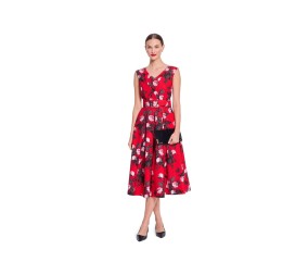 Patron Burda Style n°5618 – Robe à Plis Creux Femme Tailles 34-46 - vue 2 du modèle