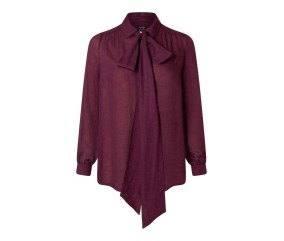 Patron Burda Style n°5619 – Blouse Col Nœud Femme Grandes Tailles 46-60 - vue 2 du modèle