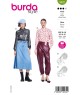 Patron Burda Style n°5622 - Blouse Col Nœud Femme Tailles 36-48