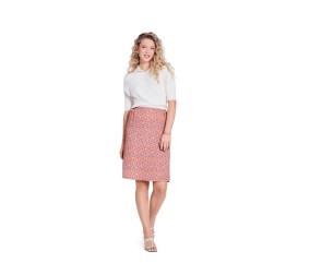Patron Burda Easy n°5660 – Jupe Taille Élastiquée Femme Tailles 34-44 - vue 1 du modèle