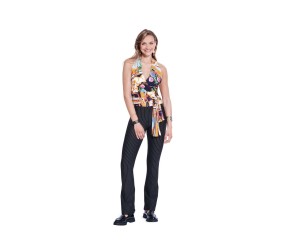 Patron Burda Easy n°5664 – Top Dos-Nu Femme Tailles 34-44 - vue 1 du modèle