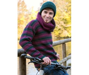 E-MODELE HOMME - PULL-OVER À RAYURES CLASSICO - GRÜNDL