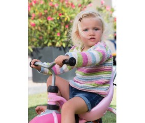 E-MODELE ENFANT - PULL À RAYURES EN RELIEF HAPPY KIDDY - GRÜNDL
