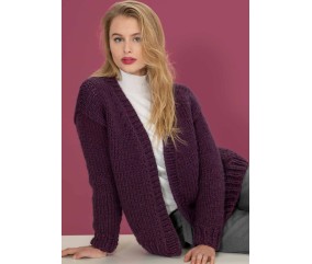 E-MODELE FEMME - GILET LONG ALASKA UNI - GRÜNDL