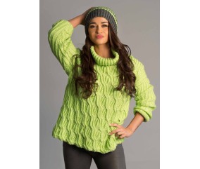 E-MODELE FEMME - PULL À TORSADES HAPPY UNI - GRÜNDL