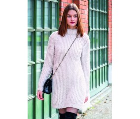 E-MODELE FEMME - PULL RAGLAN SHETLAND - GRÜNDL