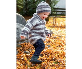 E-MODELE ENFANT - PULL ET BONNET BABY COLOR - GRÜNDL