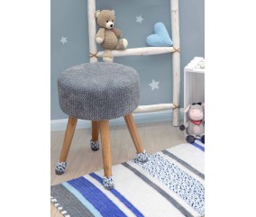 E-MODELE - TABOURET POUR ENFANTS AU CROCHET FUNNY - GRÜNDL