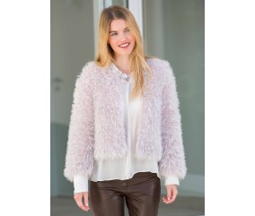 E-MODELE FEMME - VESTE EN FAUSSE FOURRURE ARKTIS - GRÜNDL