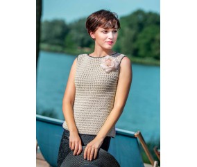 E-MODELE FEMME - TOP EN A ECO COTTON - GRÜNDL