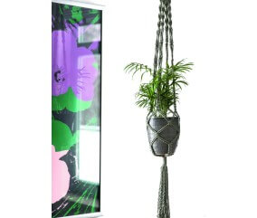E-MODELE - SUSPENSION MACRAMÉ POUR PLANTE - GRÜNDL