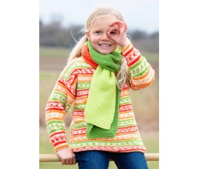 E-MODELE ENFANT - PULL OVERSIZE HAPPY KIDDY - GRÜNDL