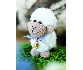 E-MODELE - PETITS MOUTONS AU CROCHET COTTON QUICK ET KOALA - GRÜNDL