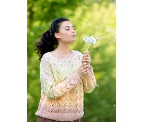 E-MODELE FEMME - PULL EN POINT AJOURE PASTELLO - GRÜNDL
