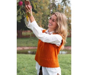 E-MODELE FEMME - PULL SANS MANCHES ENCOLURE EN V PRETTY - GRÜNDL