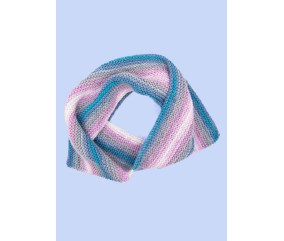 E-MODELE - SNOOD AVEC COUTURE DECALEE PAPAGALLO - GRÜNDL