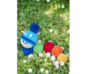 E-MODELE - PETITE CHENILLE AU CROCHET FUNNY MINI - GRÜNDL
