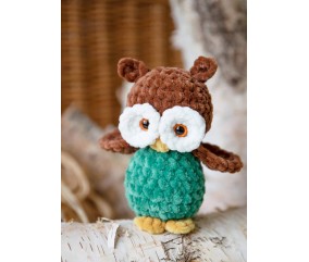 E-MODELE - PETIT HIBOU AU CROCHET FUNNY MINI - GRÜNDL