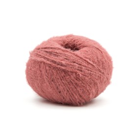 Pelote Phil Romance Lurex Rosewood - vue rapprochée du fil