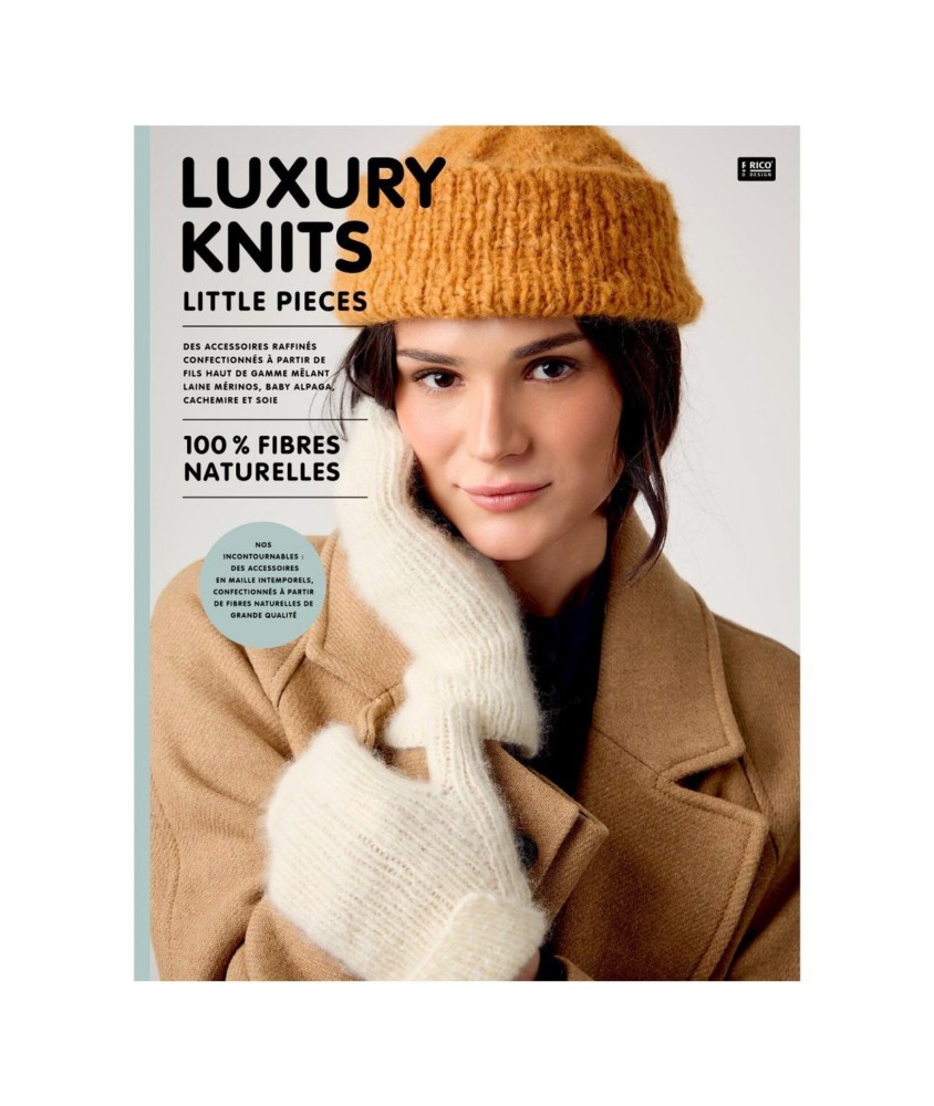 Catalogue Rico Design Luxury Knits Little Pieces - couverture