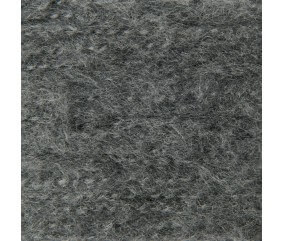 Laine Rico Design Luxury Brushed Cashmere aran coloris 06 Anthracite - pelote sur fond blanc