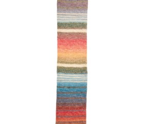 Laine Rico Design Creative Wool Tonality coloris 06 Automne - échantillon tricoté