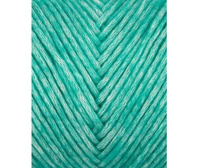 Pelote de coton à tricoter PIUMA UNI - 100 g - Gründl - 10 Vert d'eau - vue 21