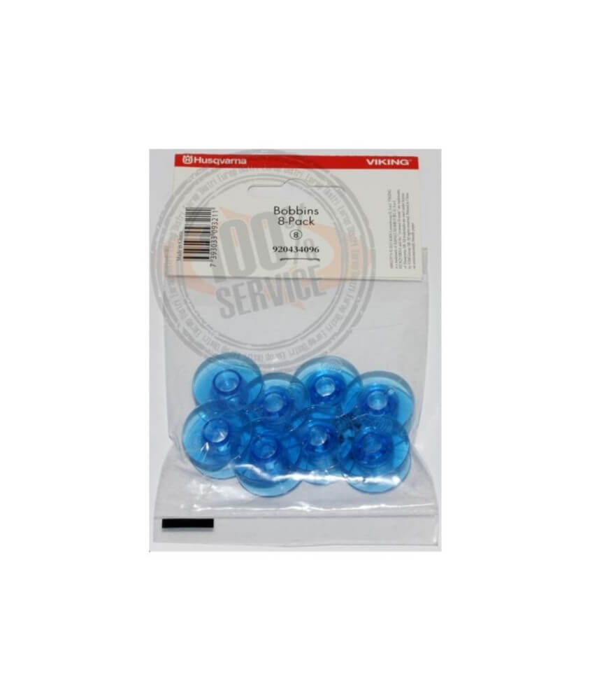 Paquet de 8 canettes bleues Husqvarna Viking Série 8 et 9 Epic - 920434096
