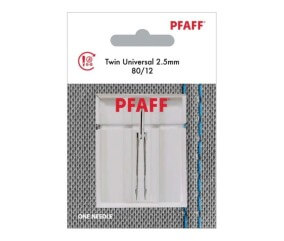 Aiguille Pfaff Double 80/2.5 x 1 aiguille - 821203096