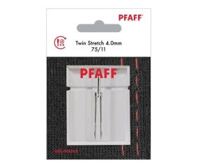 Aiguille Pfaff Double stretch 75/4 x 1 aiguille 8 - 821205096