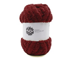 Fil chenille XXL PINGO WILD VELVET 250 g - Pingouin - Terre cuite