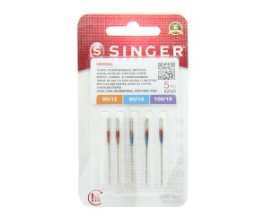 Aiguilles SINGER 2020 Universal Assortiment 80-100 x5