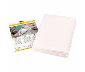 Entoilage mousse Style-Vil à coudre - 72 cm x 1 m - Blanc - Vlieseline
