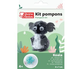 Kit Pompons Mon doux koala - Graine Créative