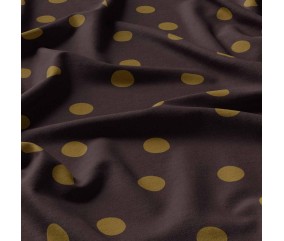 Tissu viscose à pois