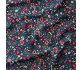 Tissu velours 1000 raies...