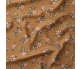 Tissu velours 1000 raies...
