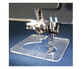 Pied piqué libre pour règle à quilter Pfaff - 821164096 - Argent (3)