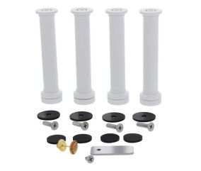 Jeu de 4 pieds pour plateau d'extension Pfaff Coverlock - 416384001