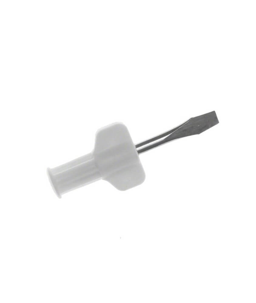 Tournevis plat 6 mm Husqvarna Viking et Pfaff - 412381501