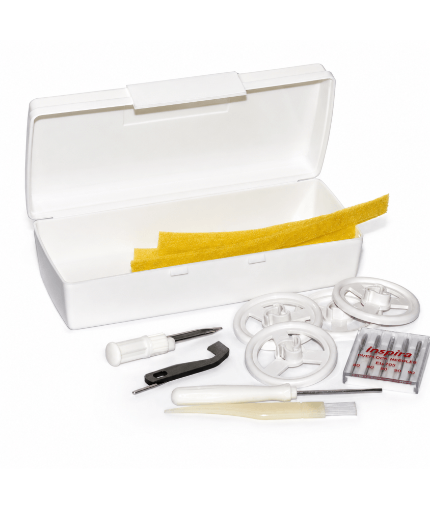 Boite d'accessoires complete Pfaff Hobbylock 2.5 - 416596601